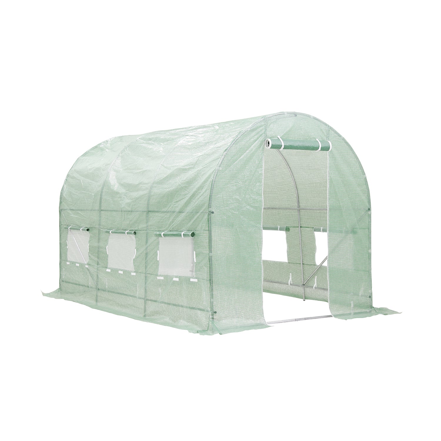 Ainfox 20 Walk-in Greenhouse w/ Heavy Duty PE Fabric Galvanized Steel Free Shipping $78