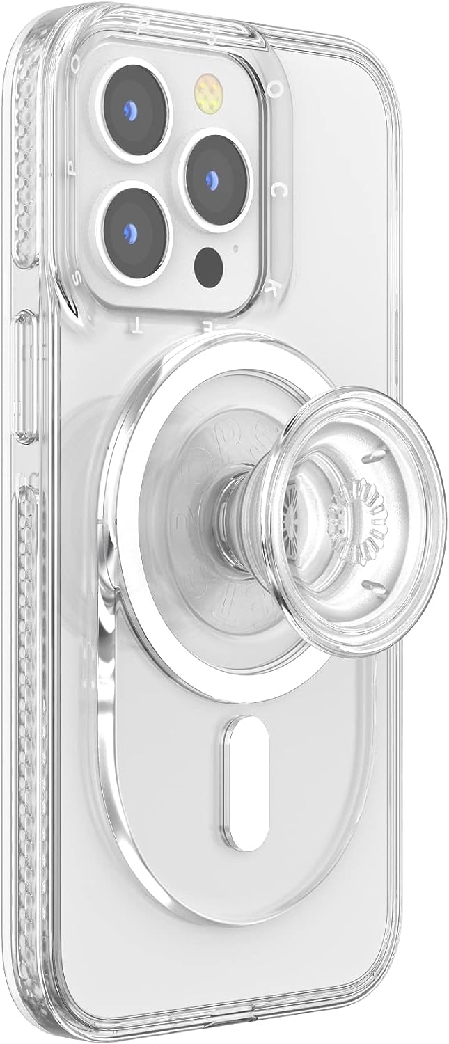 Amazon.com PopSockets Phone Grip Compatible with MagSafe , Phone Holder, Wireless Charging Compatible, Pill-Shaped Grip 