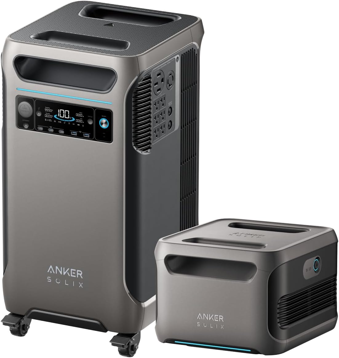 Anker SOLIX F3800 Dual Voltage Power Station Expansion Battery 7680Wh total $3499 More Free Shipping