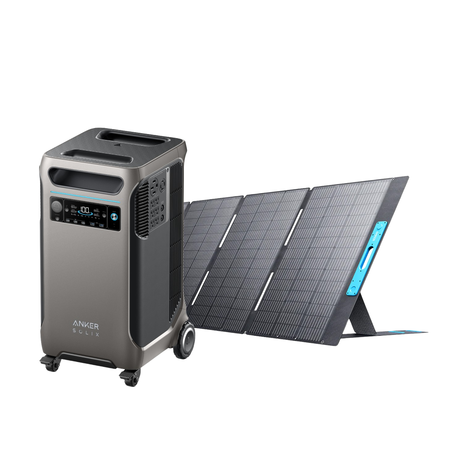 Anker SOLIX F3800 Solar Generator 400W Solar Panel $3499 Free Shipping