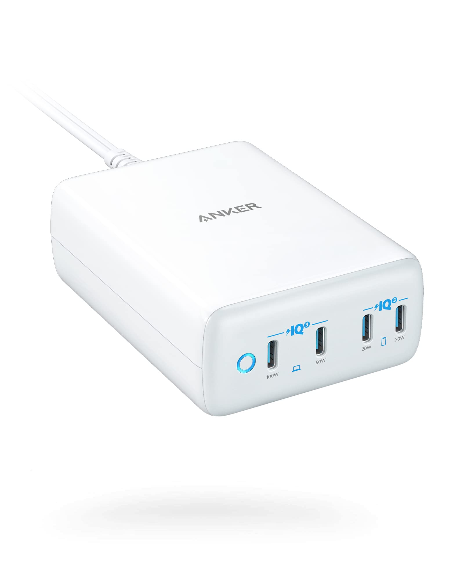 Anker USB C 120W, 547 Charger, PowerPort III 4-Port Charging Station $60 Free Shipping