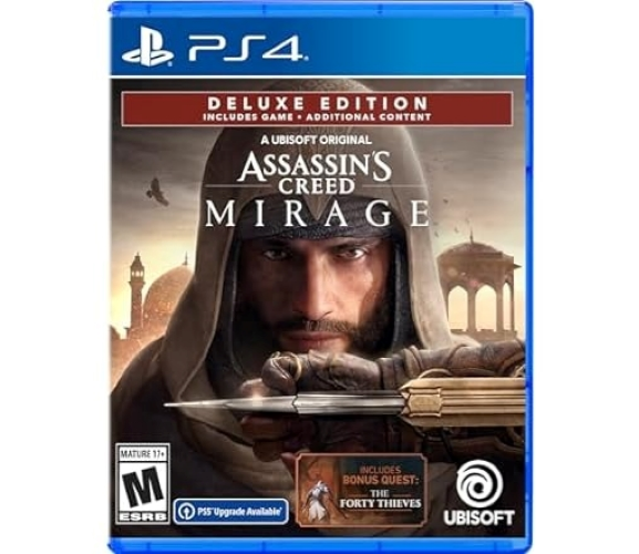 Assassins Creed Mirage PS4 Launch and Deluxe Editions $24.99 or $29.99 Woot