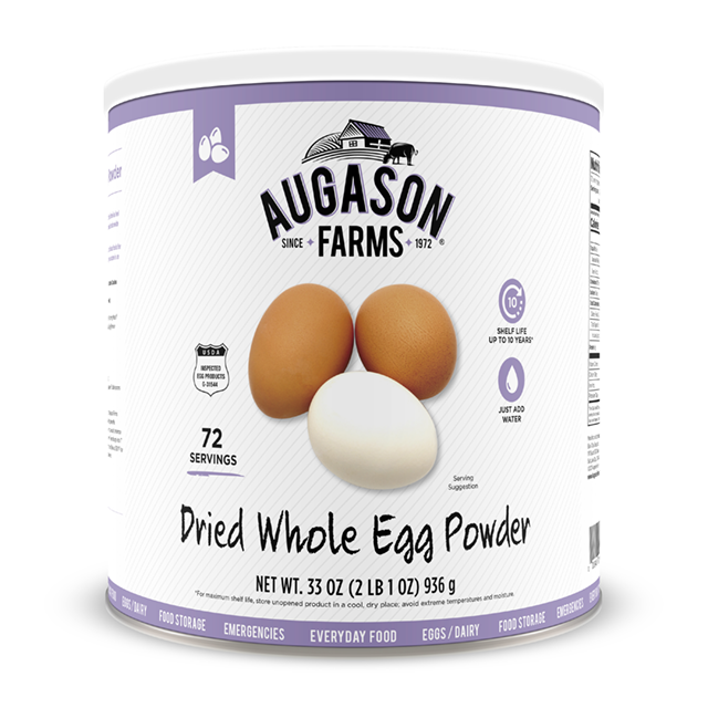 Augason Farms Dried Whole Egg Powder - By 1 get 1 free - MUST PAY SHIPPING - Good until 8/10 $69.99 for 2