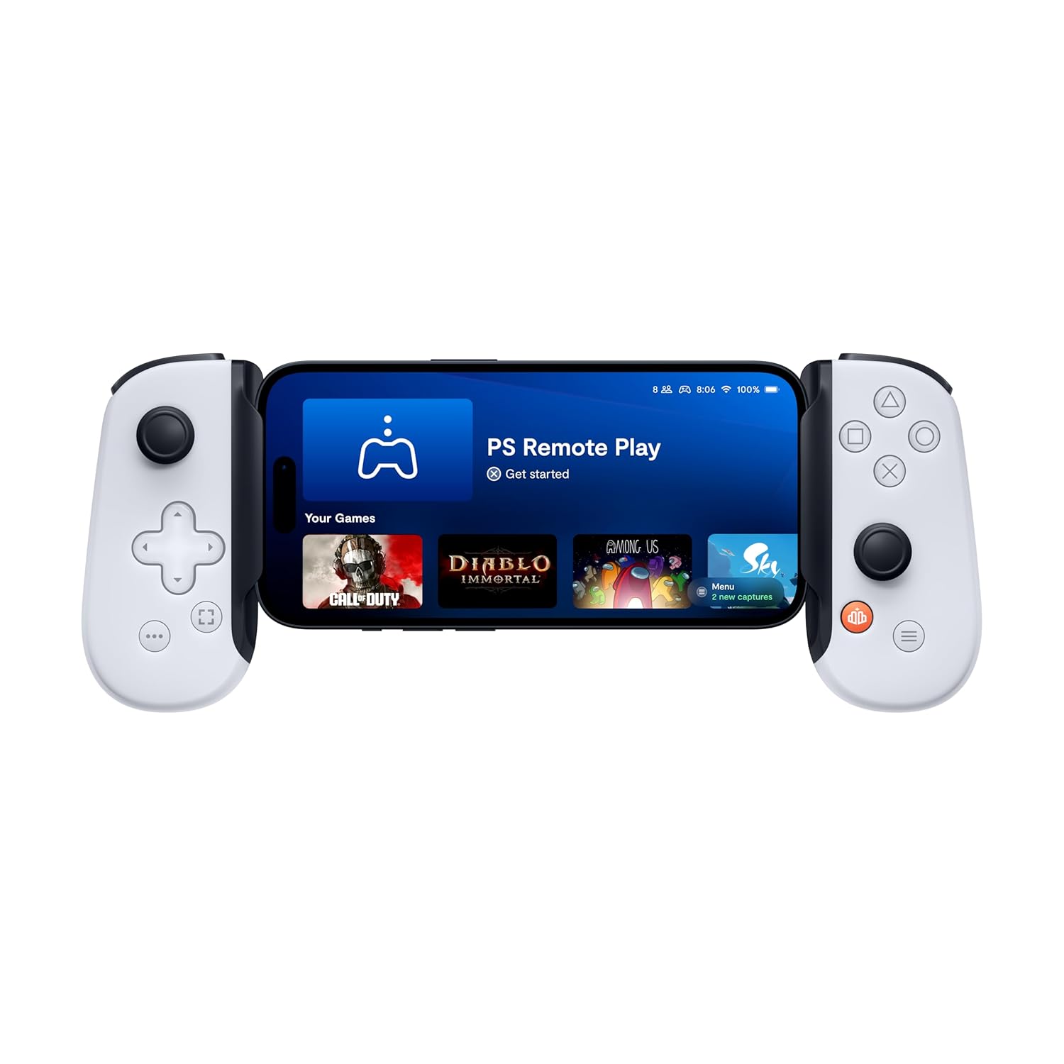 BACKBONE One Mobile Gaming Controller for Android and iPhone 15 Series USB-C - 2nd Gen - Turn Your Phone into a Gaming C