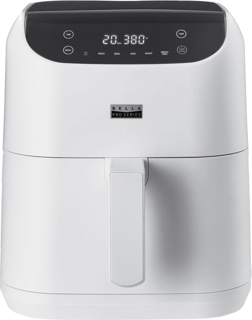 Bella Pro Series - 6-qt. Digital Air Fryer - Black $30