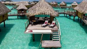 Bora Bora Tahiti 5-Night All Inclusive RT Airfare Overwater Bungalow, Inter-Island / Airport Transfers, $300 Resort Cred