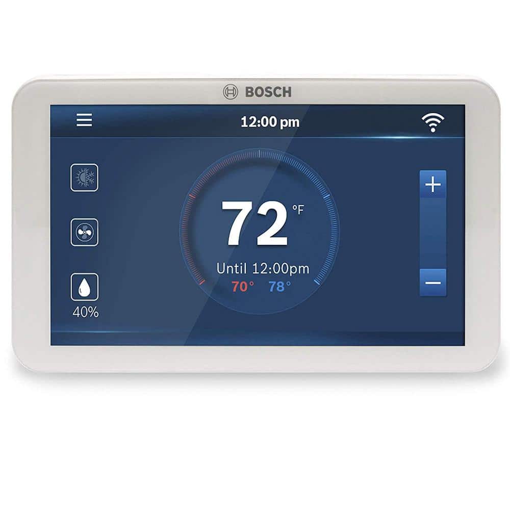 Bosch BCC100 Connected Control 7-Day Wi-Fi Internet 4-Stage Programmable Color Touchscreen Thermostat $79. Reg $167. F/S