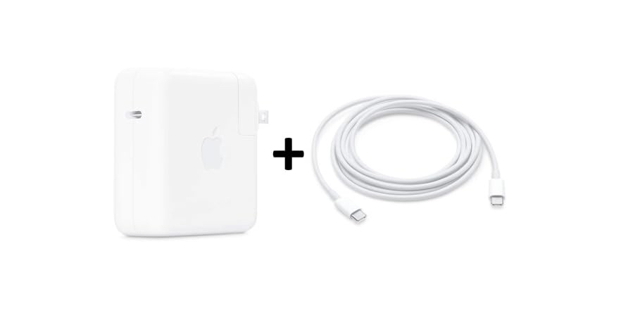 Bundle Apple 61W USB-C Adapter Apple USB-C Cable 2M - $34.99 - Free shipping for Prime members - $34.99