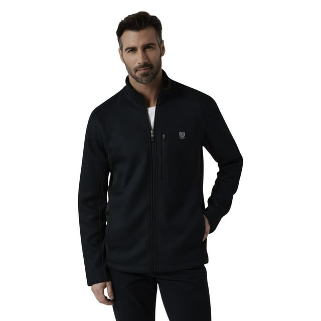 Chaps Mens Performance Full-Zip Fleece Jacket Various Colors Sizes $9.77 Free Shipping w/ Walmart or on $35