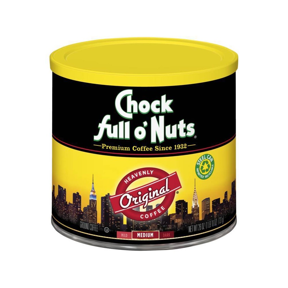 Chock full oNuts Original Medium Roast Ground Coffee - 26oz - $4.86 with Target Circle