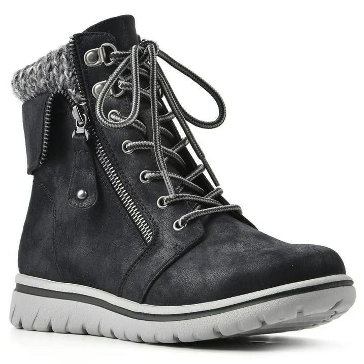 Cliffs by White Mountain Womens Hope Lace-Up Hiker Boots $12.04 Free Shipping w/ Walmart or on $35