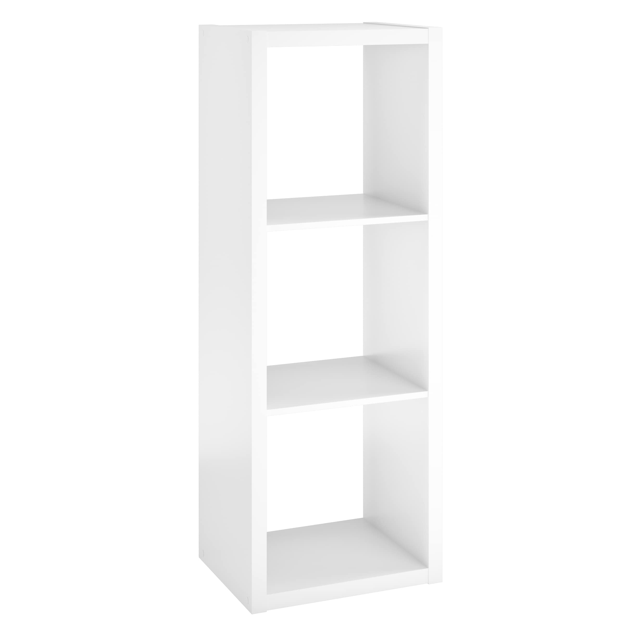 ClosetMaid 43.98 H x 15.87 W x 13.5 D Wood Laminate 3 Cube Organizer White $39 at Lowes w/ Free Store Pickup