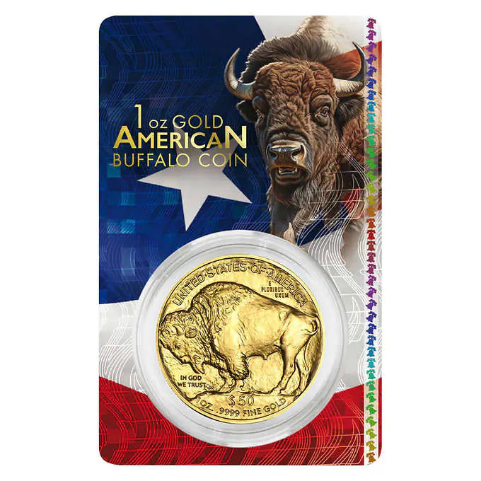 Costco Members 1 Troy Oz. 2024 American Buffalo Gold Coin New In Assay $2269.99