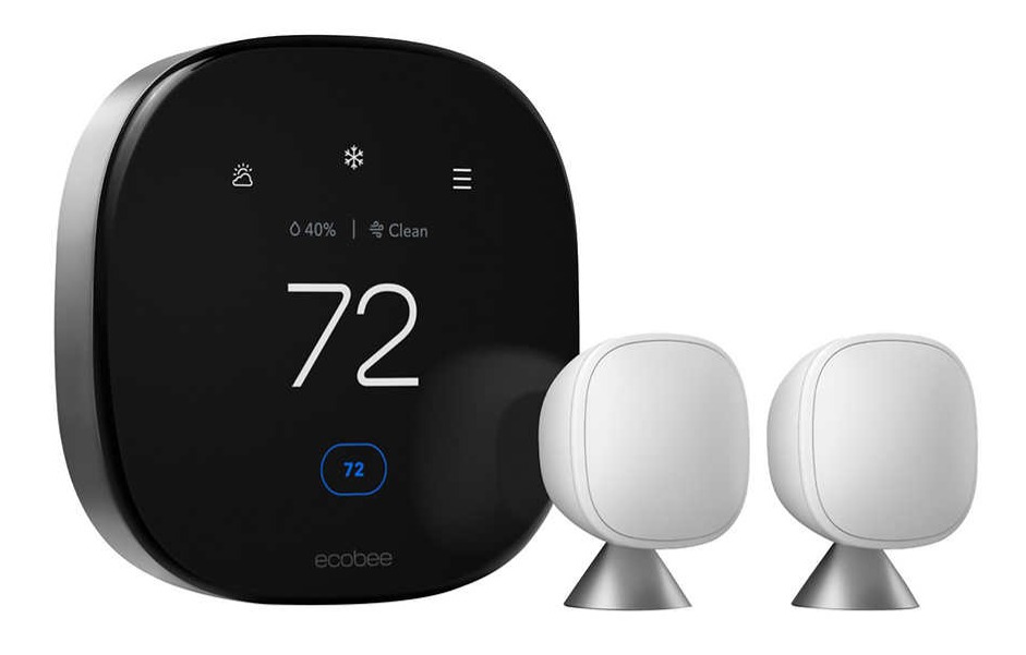 Costco Members ecobee SmartThermostat Premium 2 SmartSensors $200 Free Shipping
