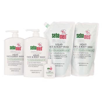 Costco Offer Sebamed Liquid Face Body Wash With Refill Pack - $99.99