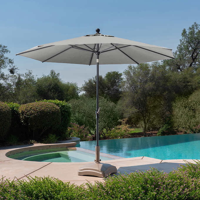 Costco members ProShade 10ft Round Auto Tilt Market Umbrella - gray - $79.97 with FS $79.96