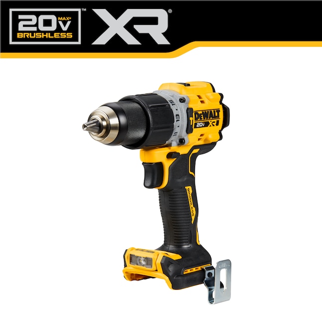 DCD805B - DEWALT XR 1/2-in 20-volt Max Variable Speed Brushless Cordless Hammer Drill with TWO Free DEWALT POWERSTACK 20