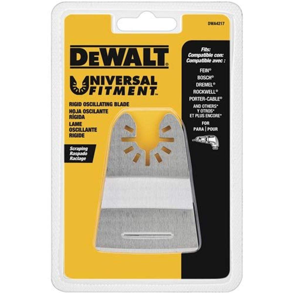 DEWALT Oscillating Rigid Scraper Tool Blade DWA4217 $5.56 Free Shipping w/ Prime or on $35