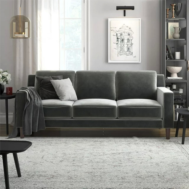 DHP Bryanna 3 Seater Sofa Various Colors, 77 L X 31.5 W X 33 H $243 Free Shipping