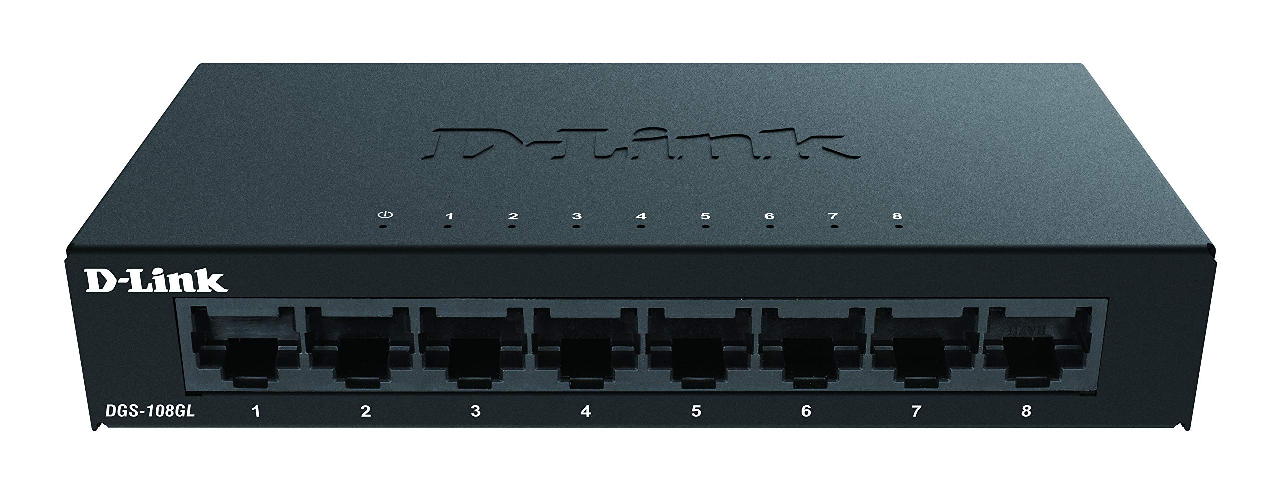 D-Link DGS-108GL 8 Port Gigabit Unmanaged Ethernet Switch $14.99