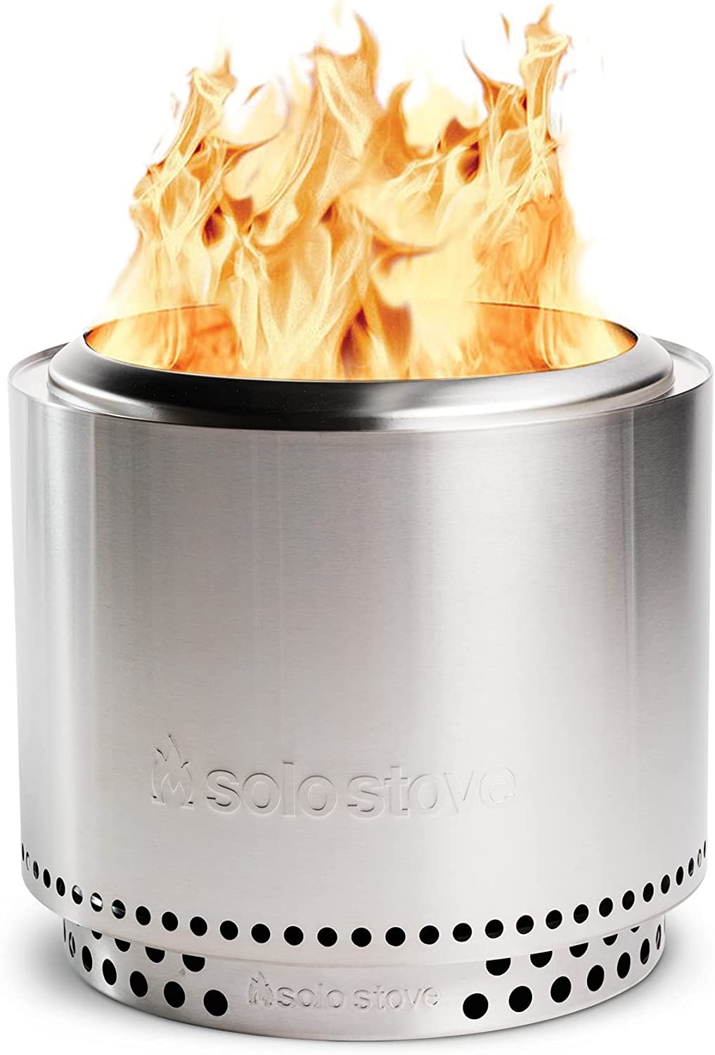 Deal of the day Solo Stove Bonfire 2.0 with Stand, Smokeless Fire Pit Wood Burning Fireplaces w/Removable Ash Pan, Porta