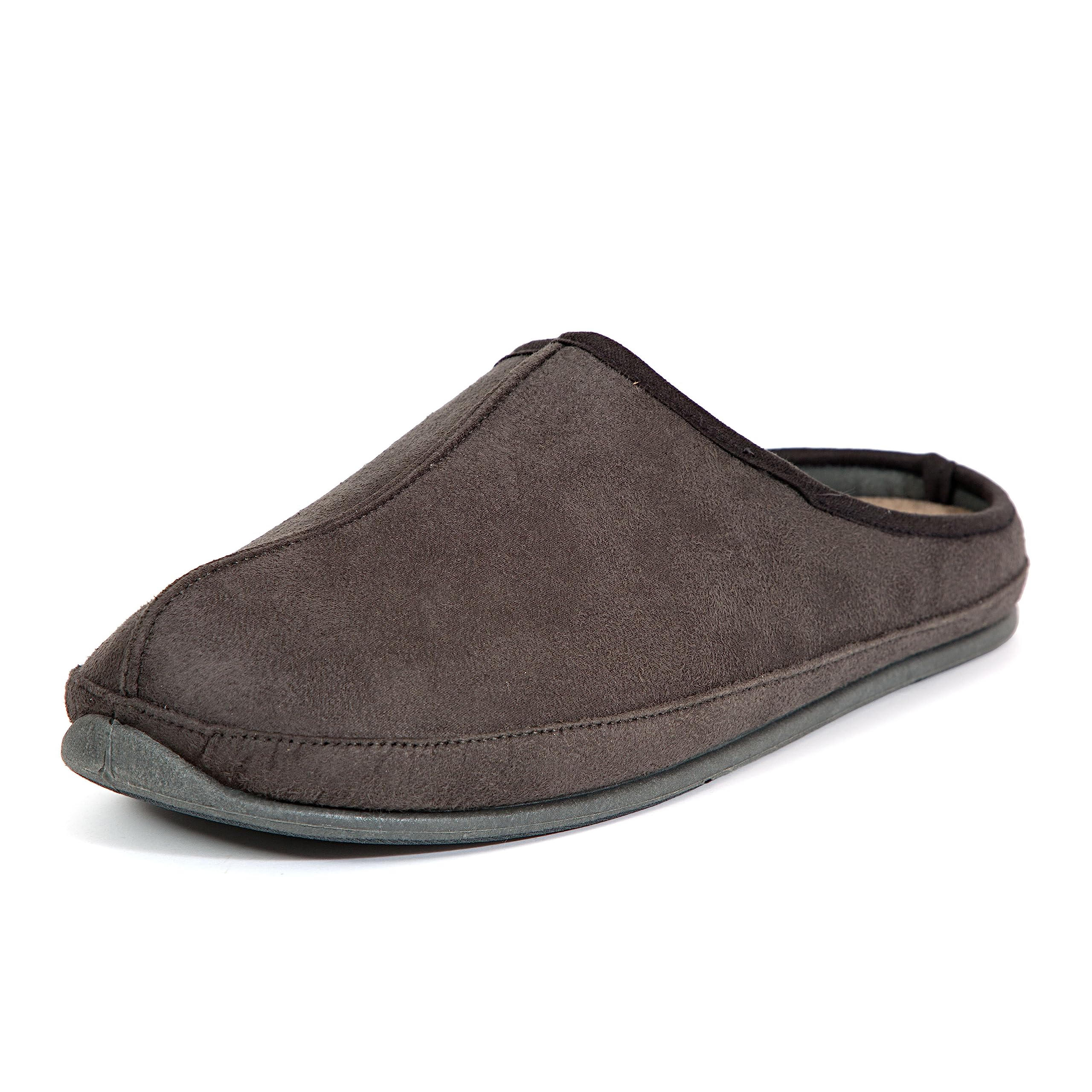 Deer Stags Mens Grizzly Slipper, Grey, 13 $22 Free Shipping w/ Prime or on $35