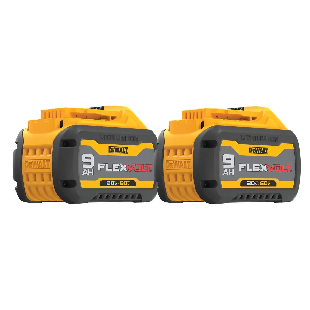 Dewalt 2-Pack 60V FlexVolt Batteries 9.0AH - $224.10
