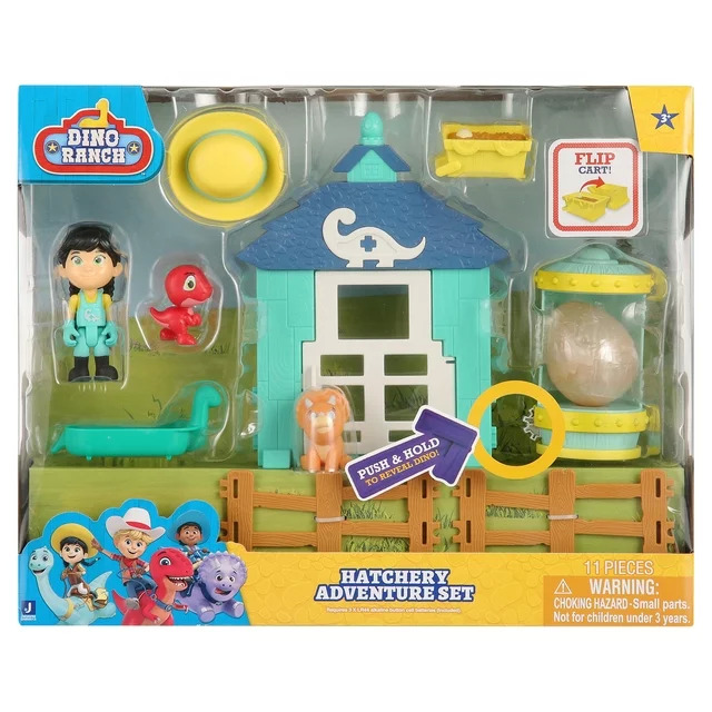 Dino Ranch Hatchery Adventure Playset $5.48 Free Shipping w/ Walmart or on $35