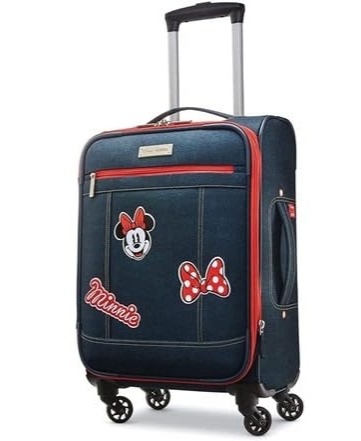 Disney Softside Minne Mouse 21 Carry-On - $49.99 - Free shipping for Prime members Woot