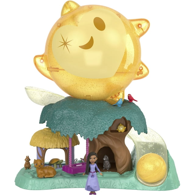 Disney s Wish Magical Star Playset w/ Asha Figure 7 Surprise Woodland Creature Figures $10.63 Free Shipping w/ Walmart o