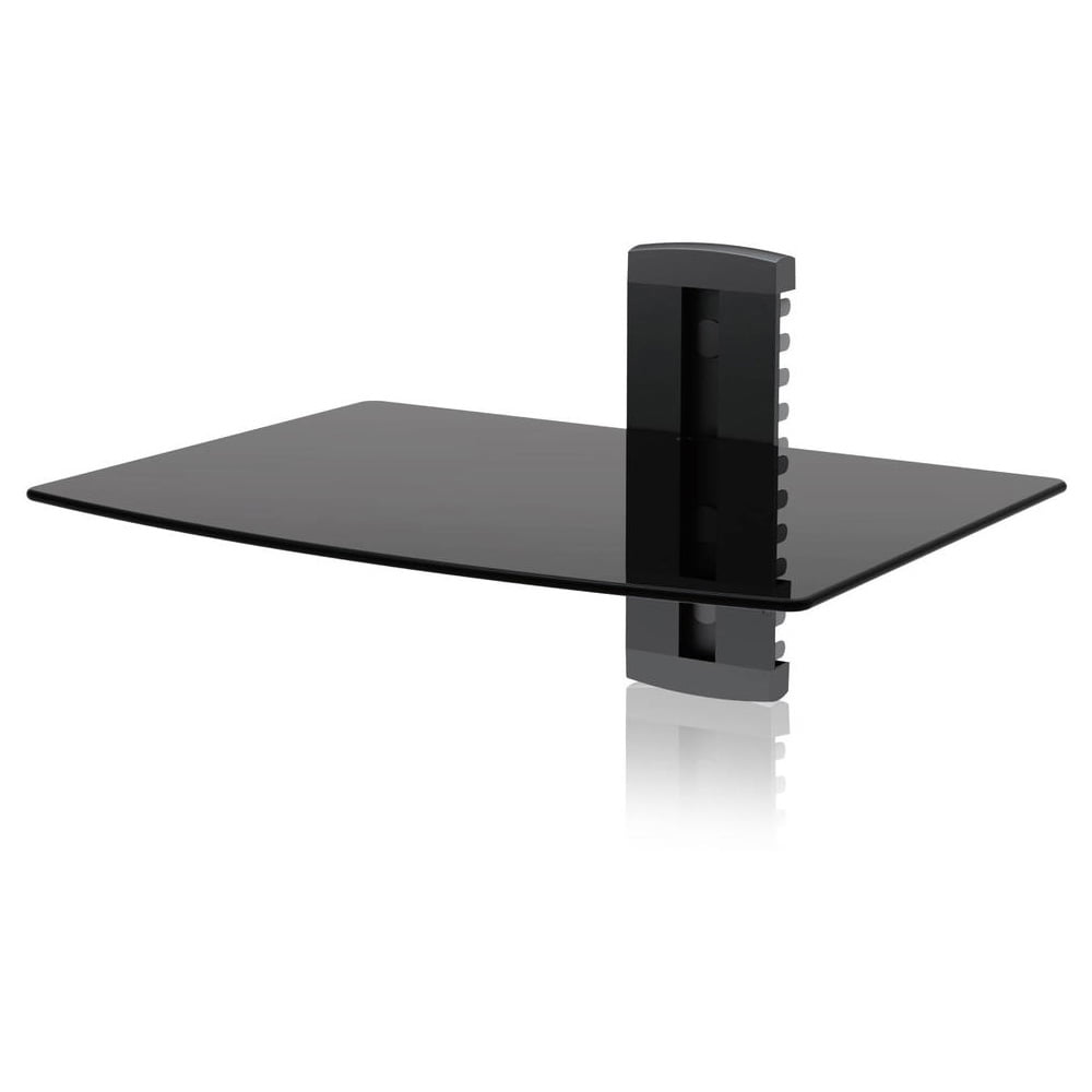 Ematic Adjustable Wall Shelf DVD Player, Cable Box, Cable Management $3.33 Free S H w/ Walmart or $35