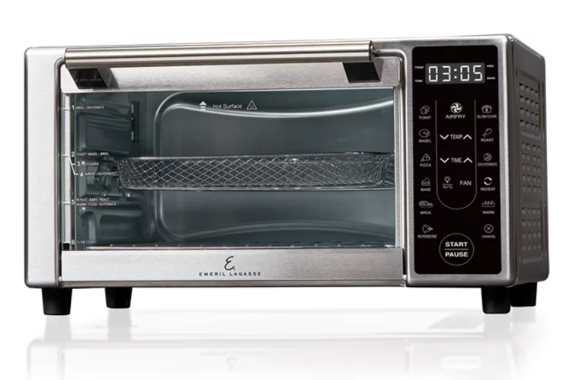 Emeril Lagasse Power AirFryer 360 Plus, Toaster Oven, Stainless Steel, 1500 Watts $60.00 Free Shipping