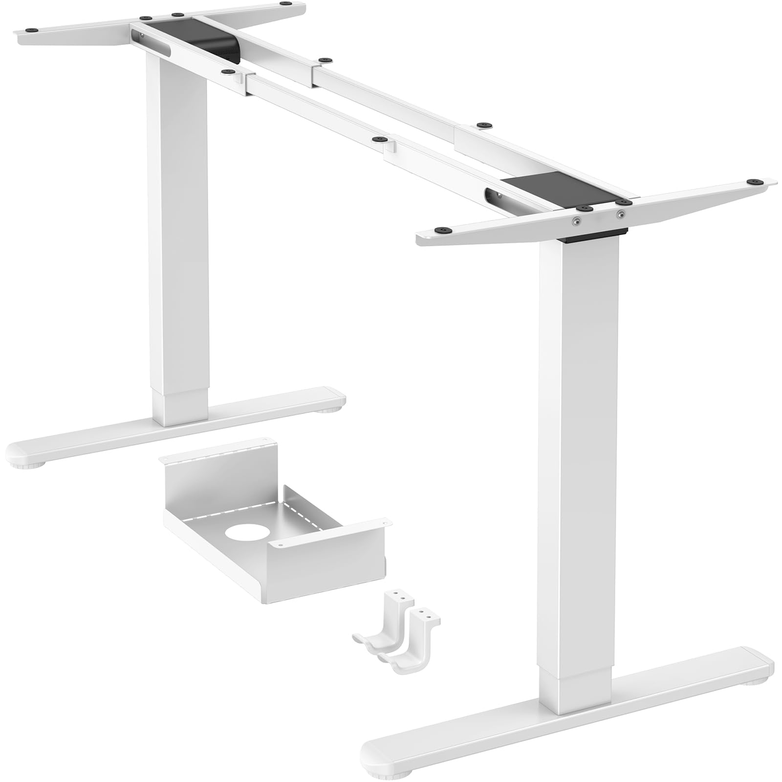 ErGear Dual Motor Standing Desk Frame White $129.99
