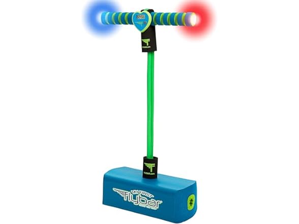 Flybar Kids My First Foam Pogo Jumper w/ LED Lights and Jump Counter Blue LED $9.42 Free Shipping w/ Prime