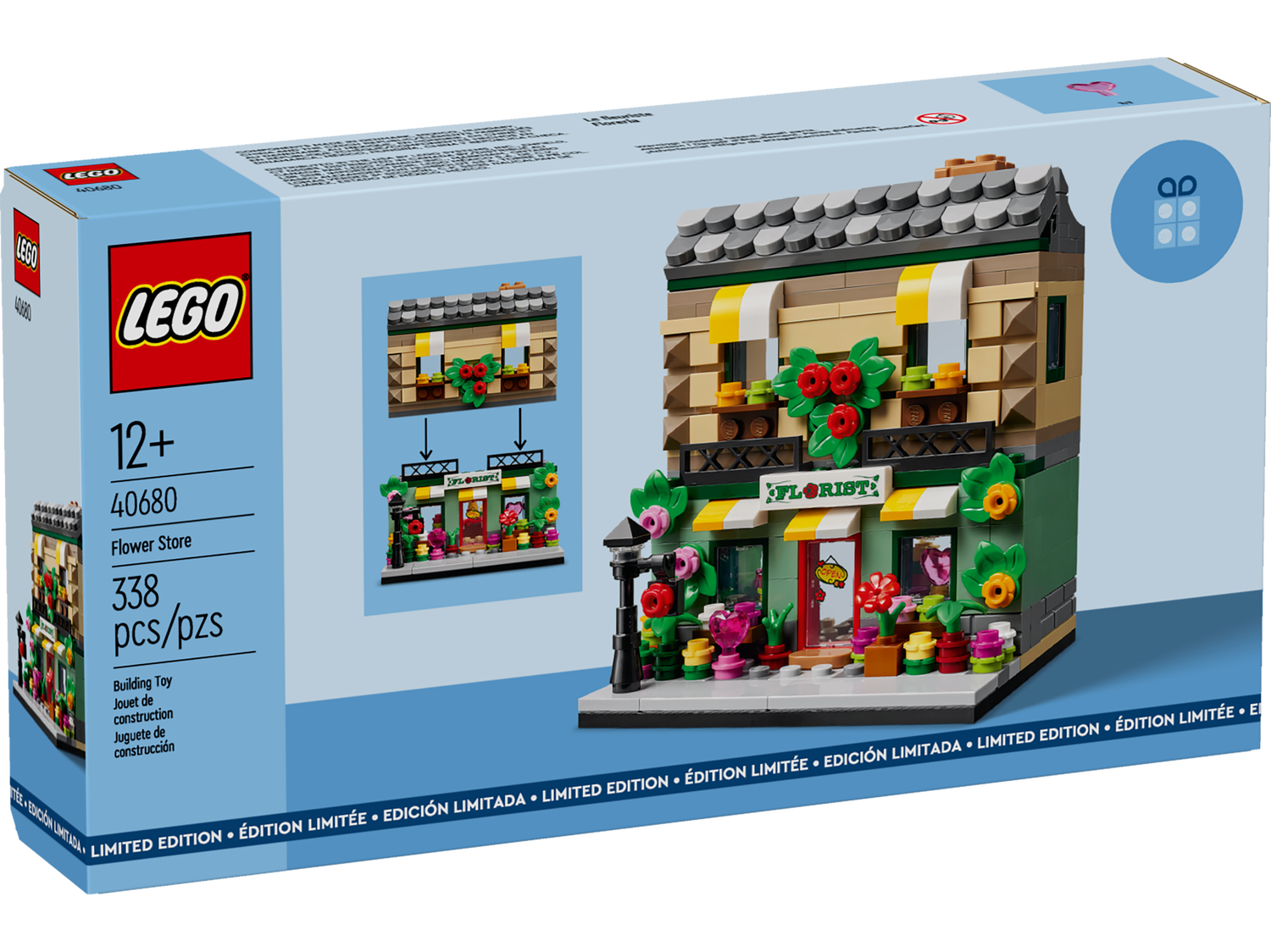 Free Flower store lego 40680 with $200 purchase