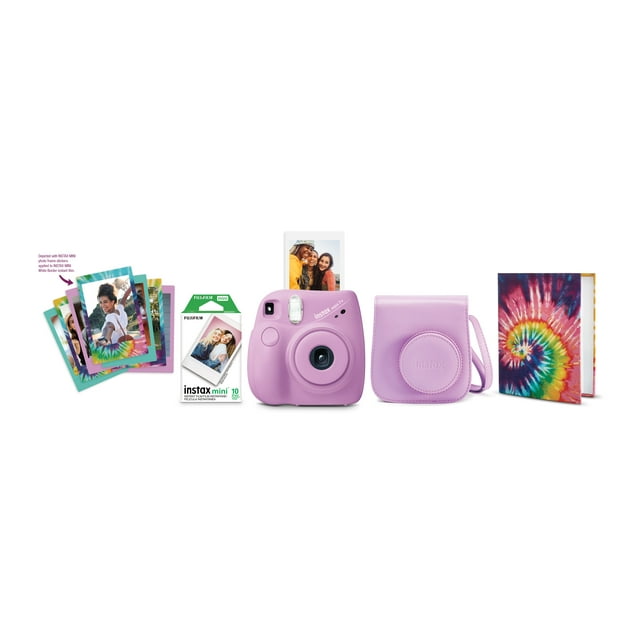 Fujifilm Instax Camera Bundles w/ Film Accessories Mini 7 Lavender $48.07 or Mini 12 Blue $62.19 Free Shipping