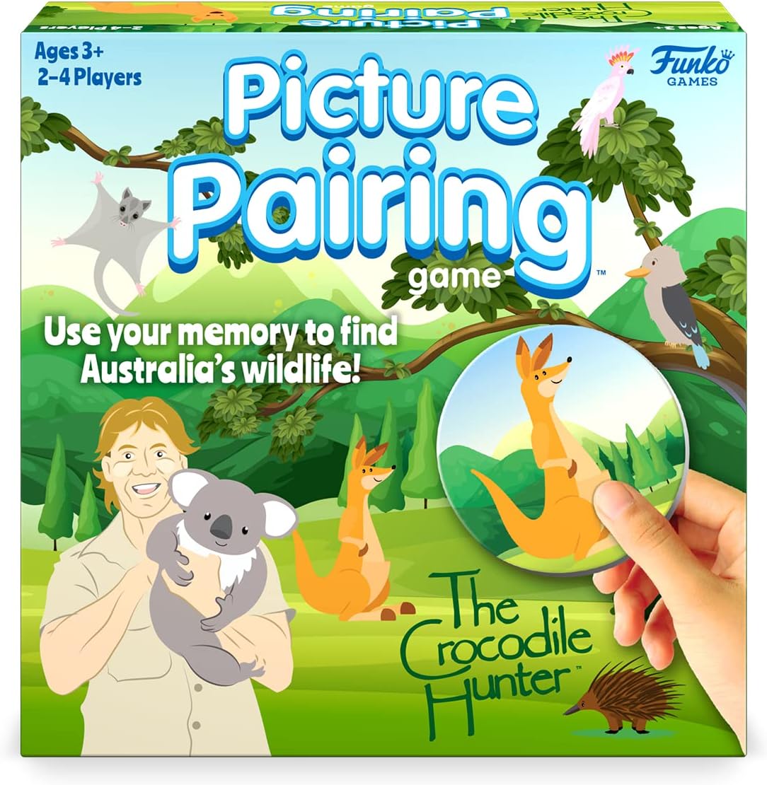 Funko Signature Games Crocodile Hunter Picture Pairing Game $3.80