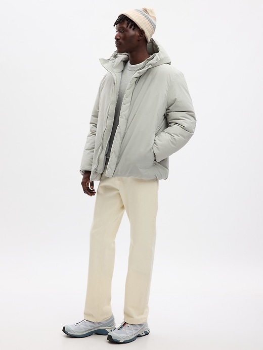 Gap Mens Oversized Parka Jacket Silver $45.49 Free Shipping on $50 $45.59