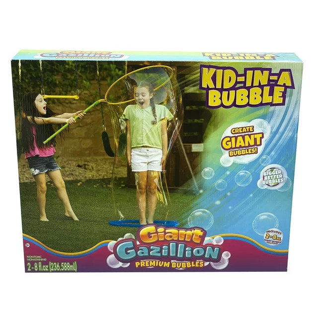 Gazillion Giant Bubbles Kid-In-A-Bubble Wand $6.60 Free S H w/ Walmart or $35