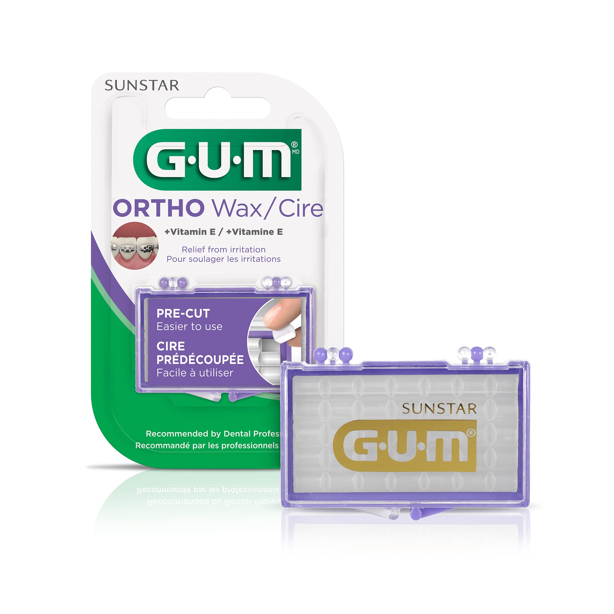 Gum Orthodontic Wax w/ Vitamin E Aloe Vera $1.49 Free Shipping w/ Prime or on $35