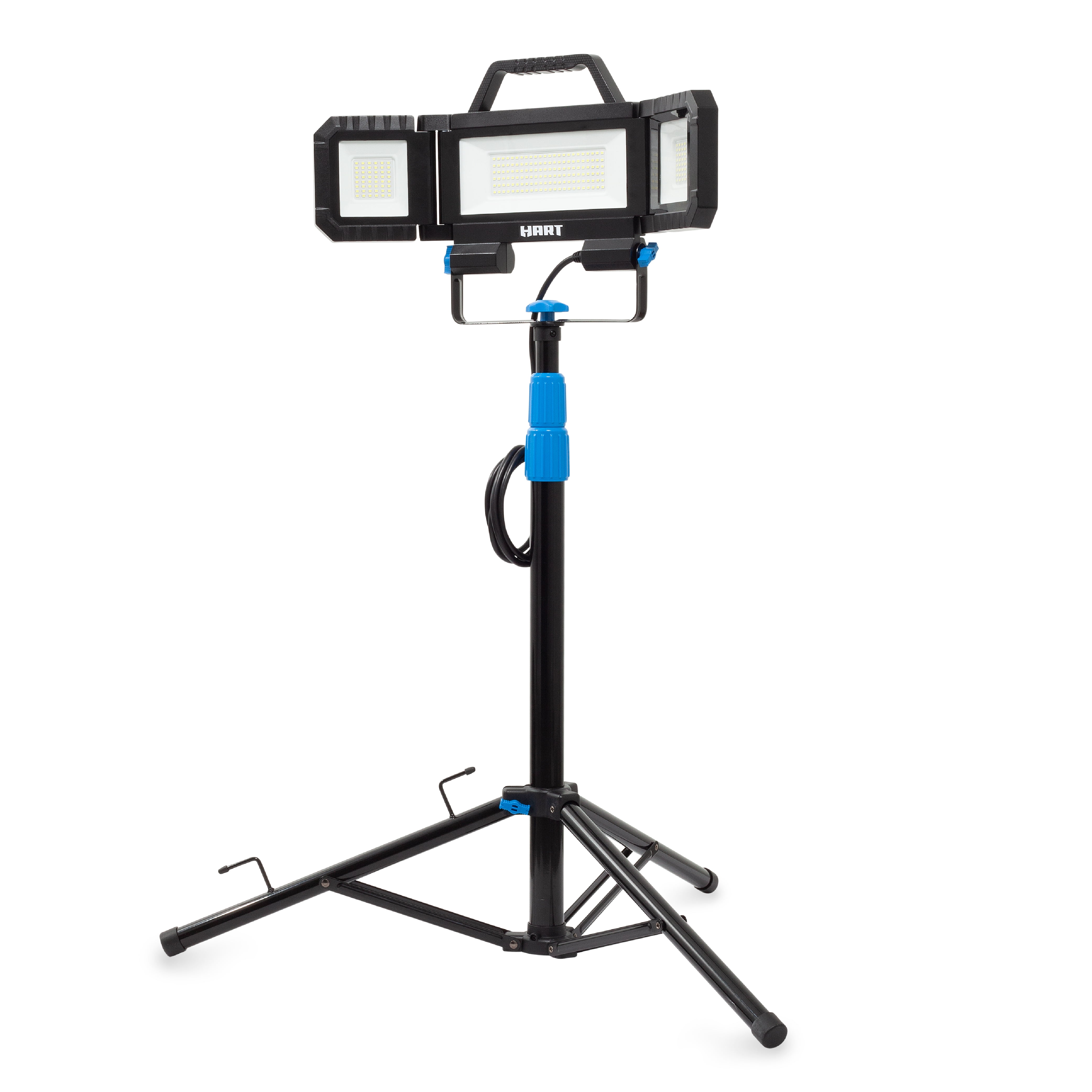 HART LED 3-Head Adjustable Plug-in Work Light with Tripod 7000 Lumens $50.75 Free Shipping