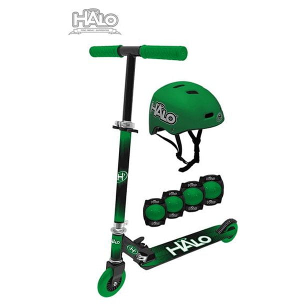 Halo Rise Above Halo Scooter, Pads, Helmet Combo Green or Purple $23.62 Free S H w/ Walmart or $35