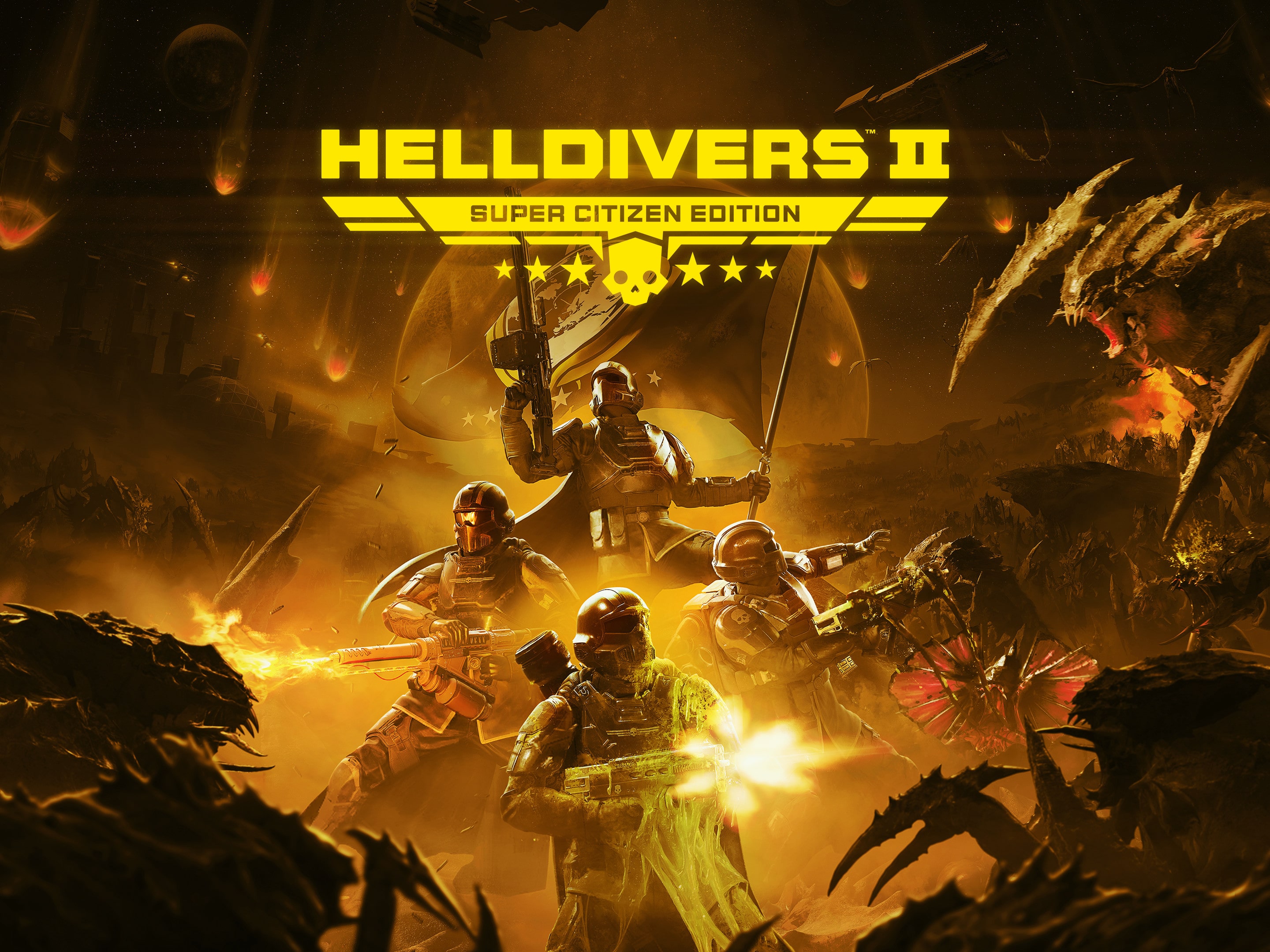 Helldivers 2 Super Citizen Edition PC Digital Download Bonus Steam Game $49.80