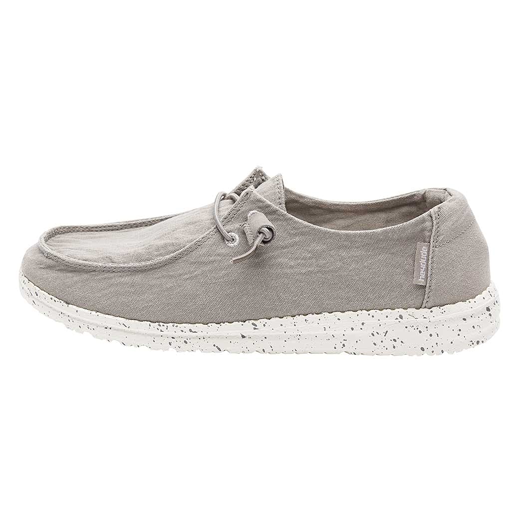 Hey Dude Womens Wendy Shoes Grey, Size 7 Only $18 Free Shipping w/ Prime or on $35