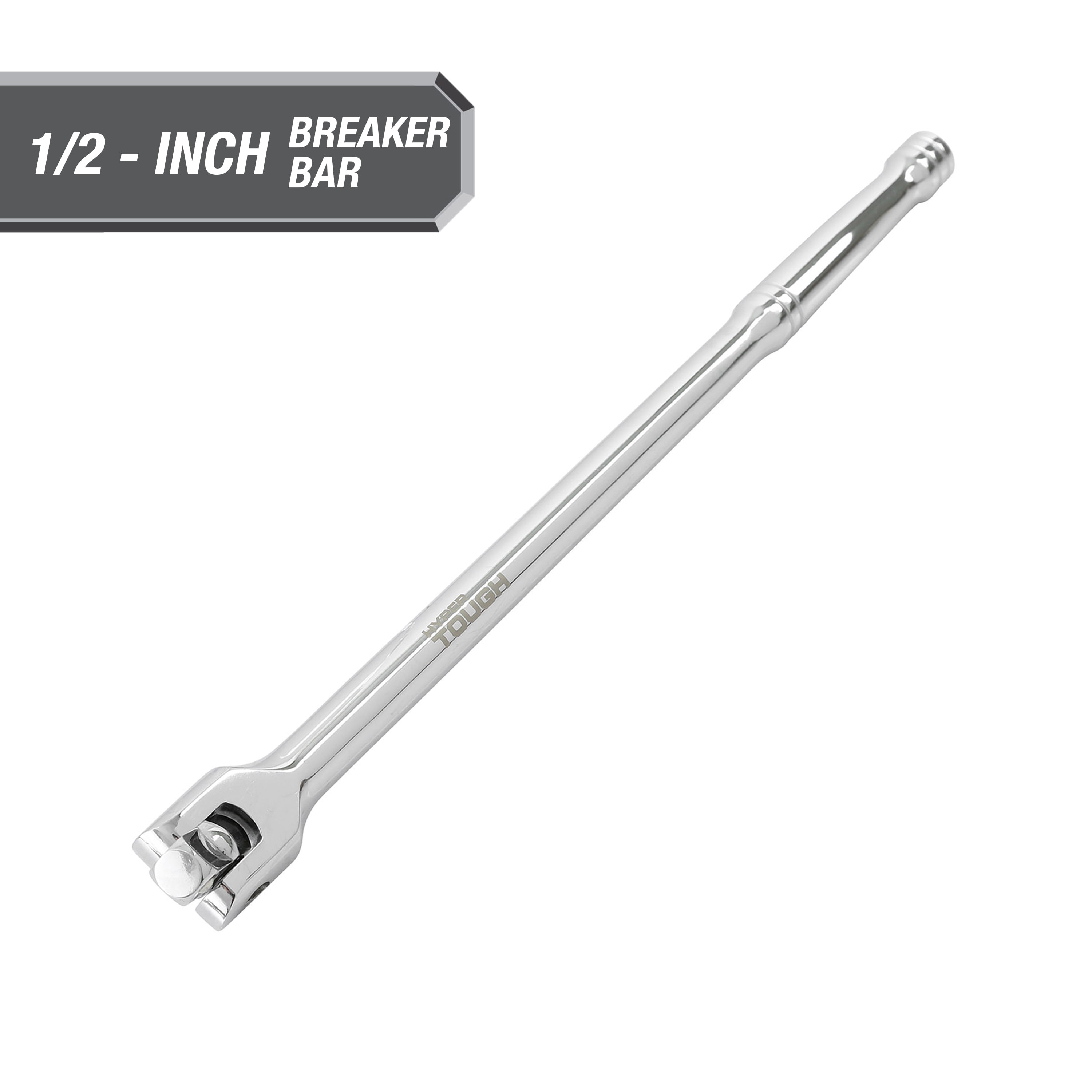 Hyper Tough 15-Inch 1/2-Inch Rust Resistant Breaker Bar with Rotating Head $5.54 Free Shipping w/ Walmart or on $35