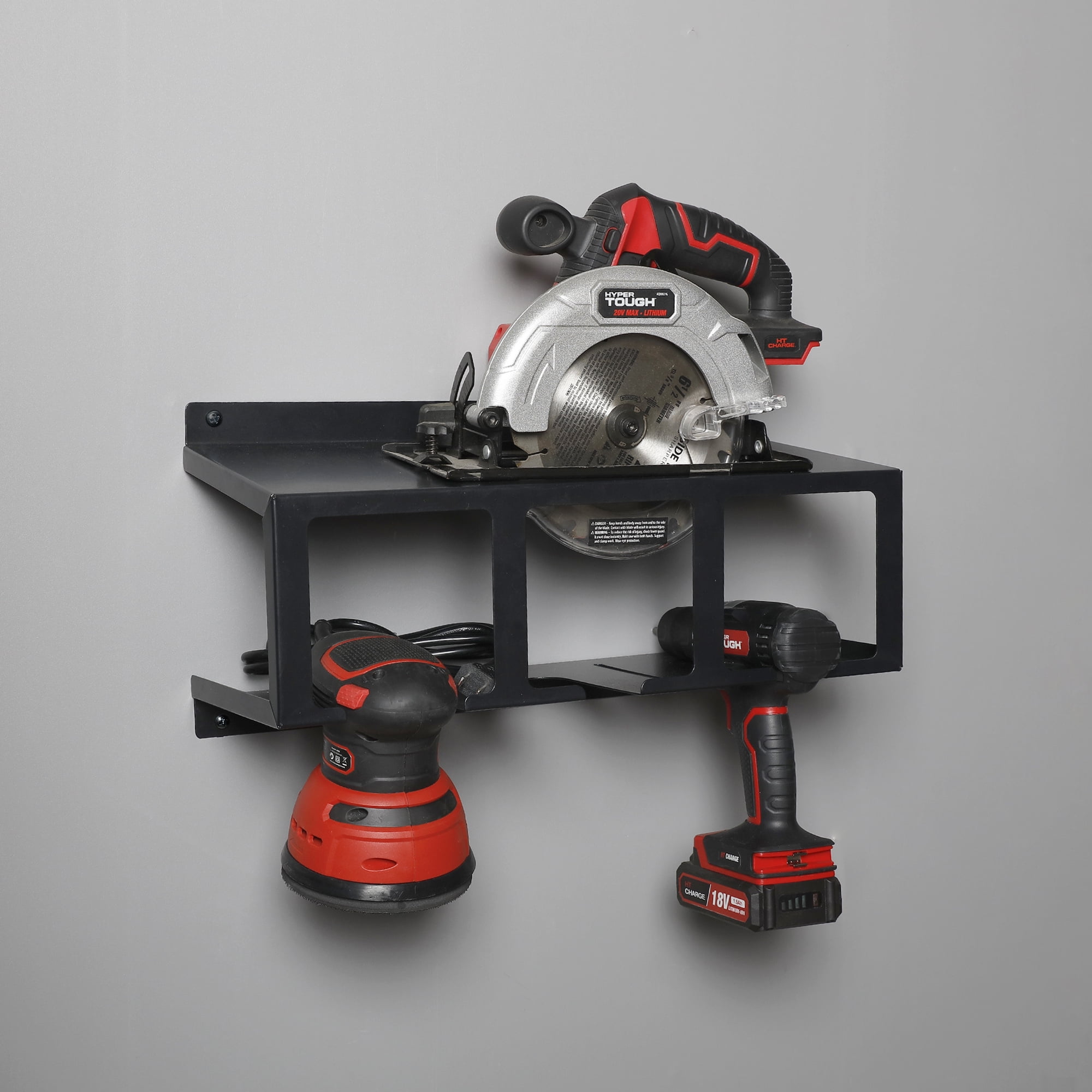Hyper Tough Steel Tool Storage Wall Mount Organizer 32-Lb. Capacity $14.10 Free Store Pickup