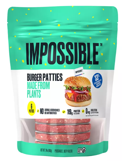 Impossible Burger Patties - Frozen - 1.5lbs/6ct - $11.19 w/free online Target Circle coupon