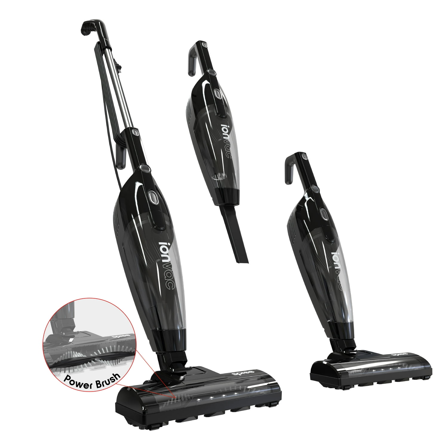 Ionvac Spree 3-in-1 Multi-Surface Lightweight Vacuum Cleaner w/ Motorized Floor Brush $30 Free Shipping w/ Walmart or Or