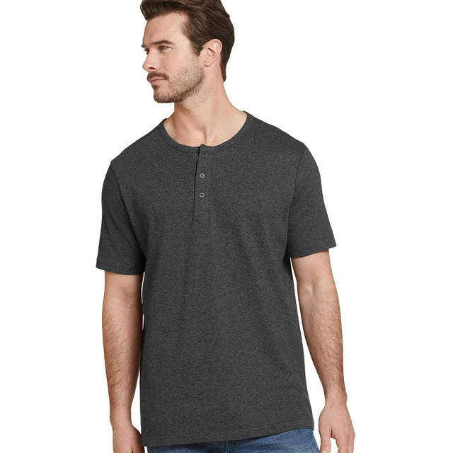 Jockey Mens Loungewear 100 Cotton Signature Henley Various colors, Size XL $2.99 Free Shipping