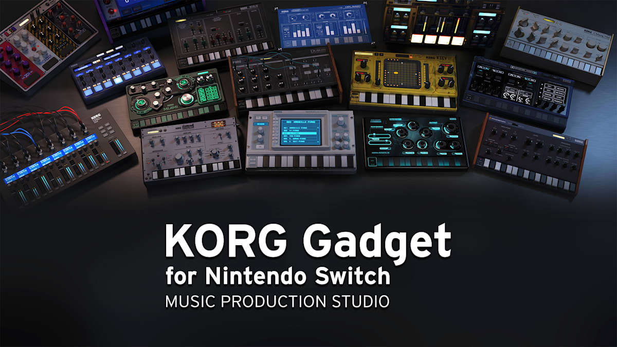 KORG Gadget Music Creation Studio Nintendo Switch Digital Download $24